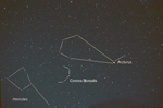 Bootes, Corona Borealis, Hercules