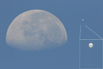 Moon w/ Weather Balloon