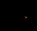 Lunar Eclipse, Saturn, and Regulus