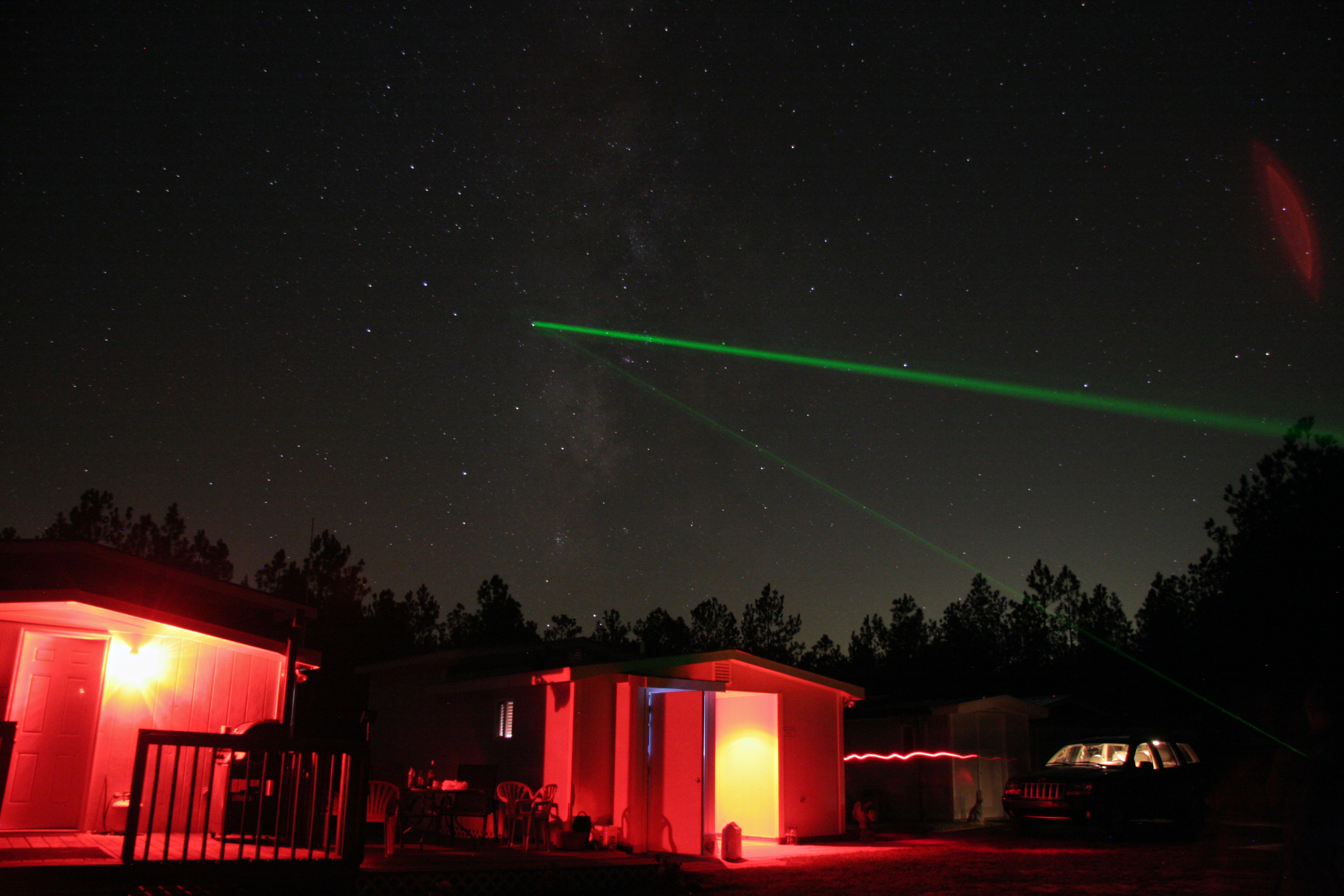 Elizabeth W. Laser Pointing at alpha Sag